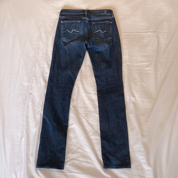 Seven for all Mankind Straight Leg Jeans - Picture 1 of 5